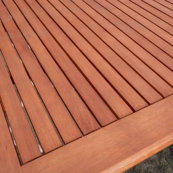 Wooden Square Outdoor Dining Table