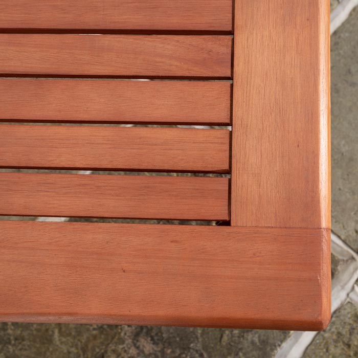 Wooden Square Outdoor Dining Table