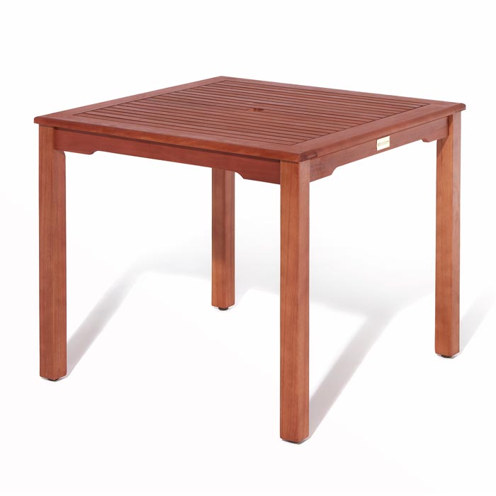 Wooden Square Outdoor Dining Table