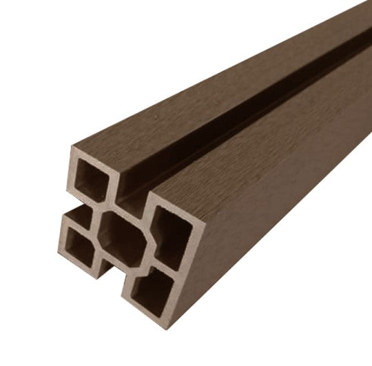 Premium Composite Fence Post - 2400mm x 100mm x 100mm