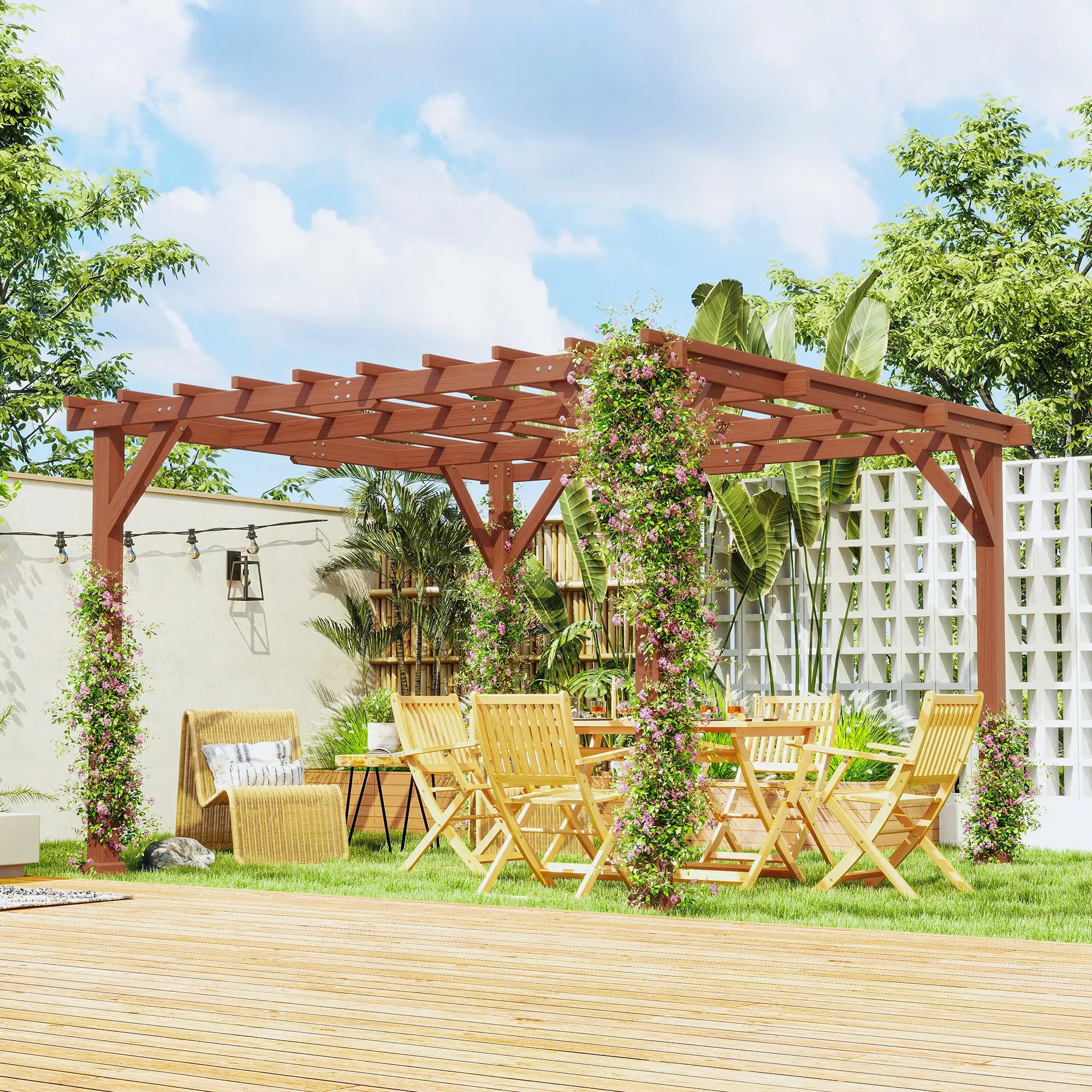 Wooden Pergola