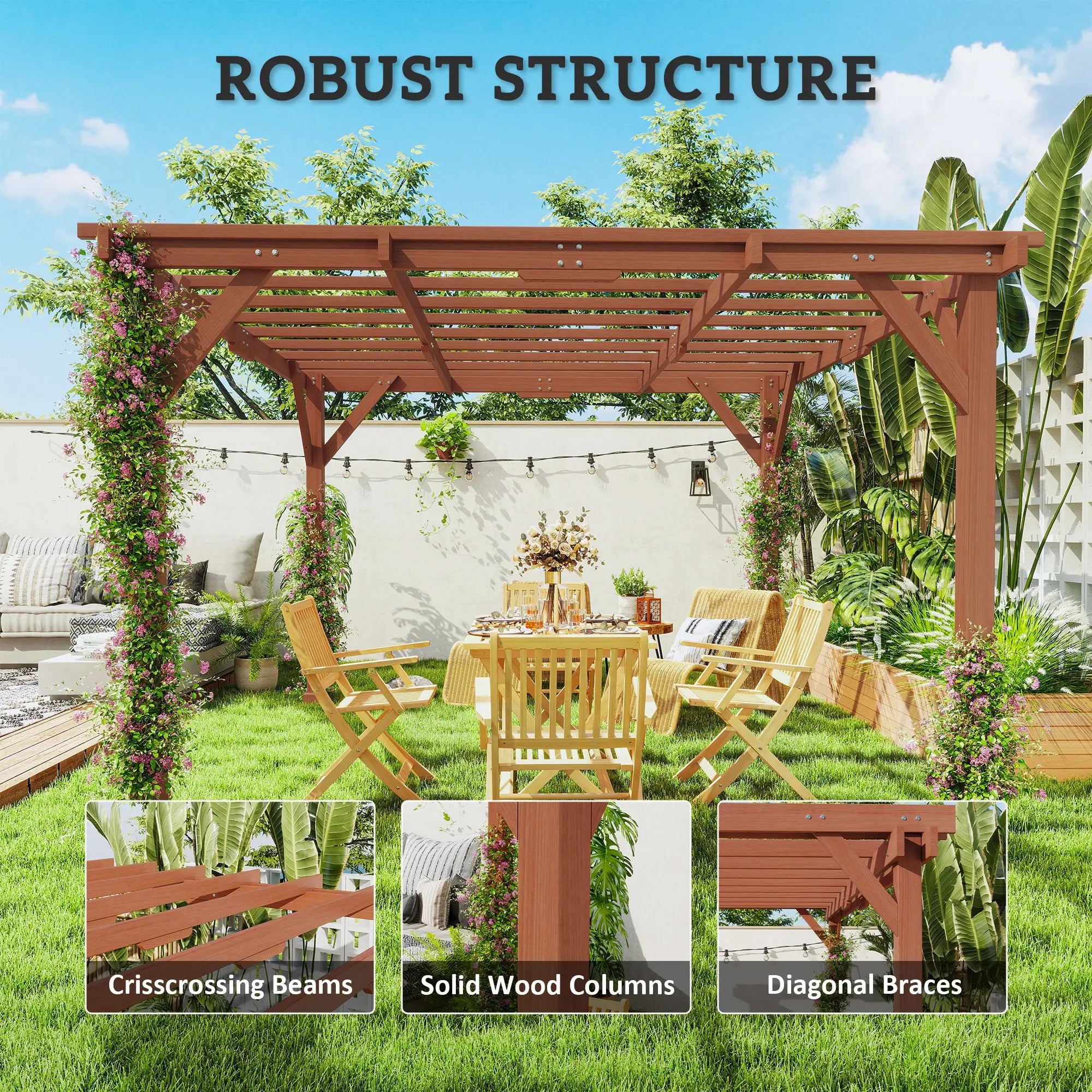 Wooden Pergola 3