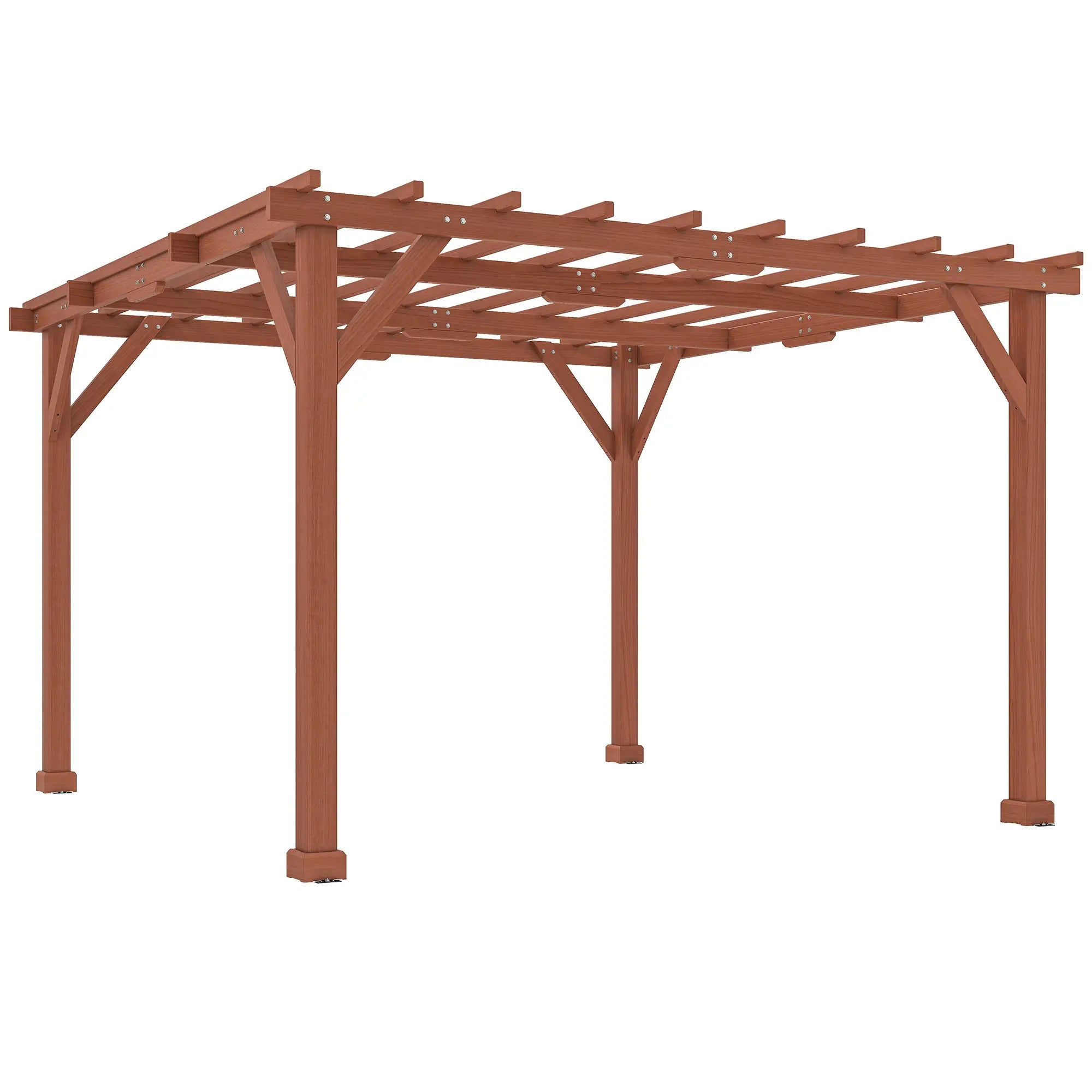 Wooden Pergola 3m x 3m