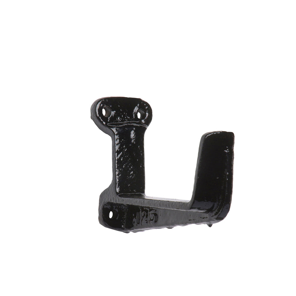 Hargreaves Cast Iron 100x75mm Box Fascia Bracket  - Painted Black