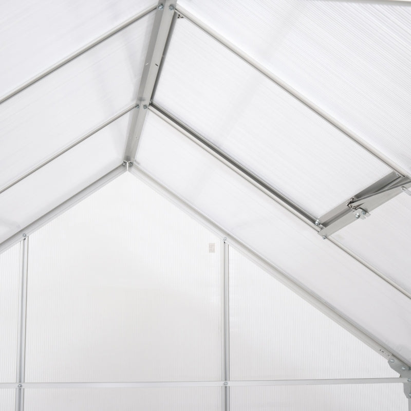 6ft x 6 ft Walk-In Polycarbonate Greenhouse