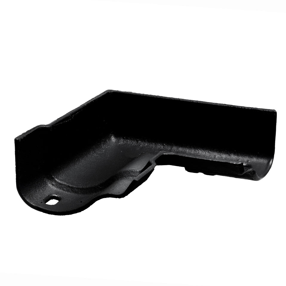 Hargreaves Cast Iron 100mm Internal Ogee Square Angle  - Painted Black