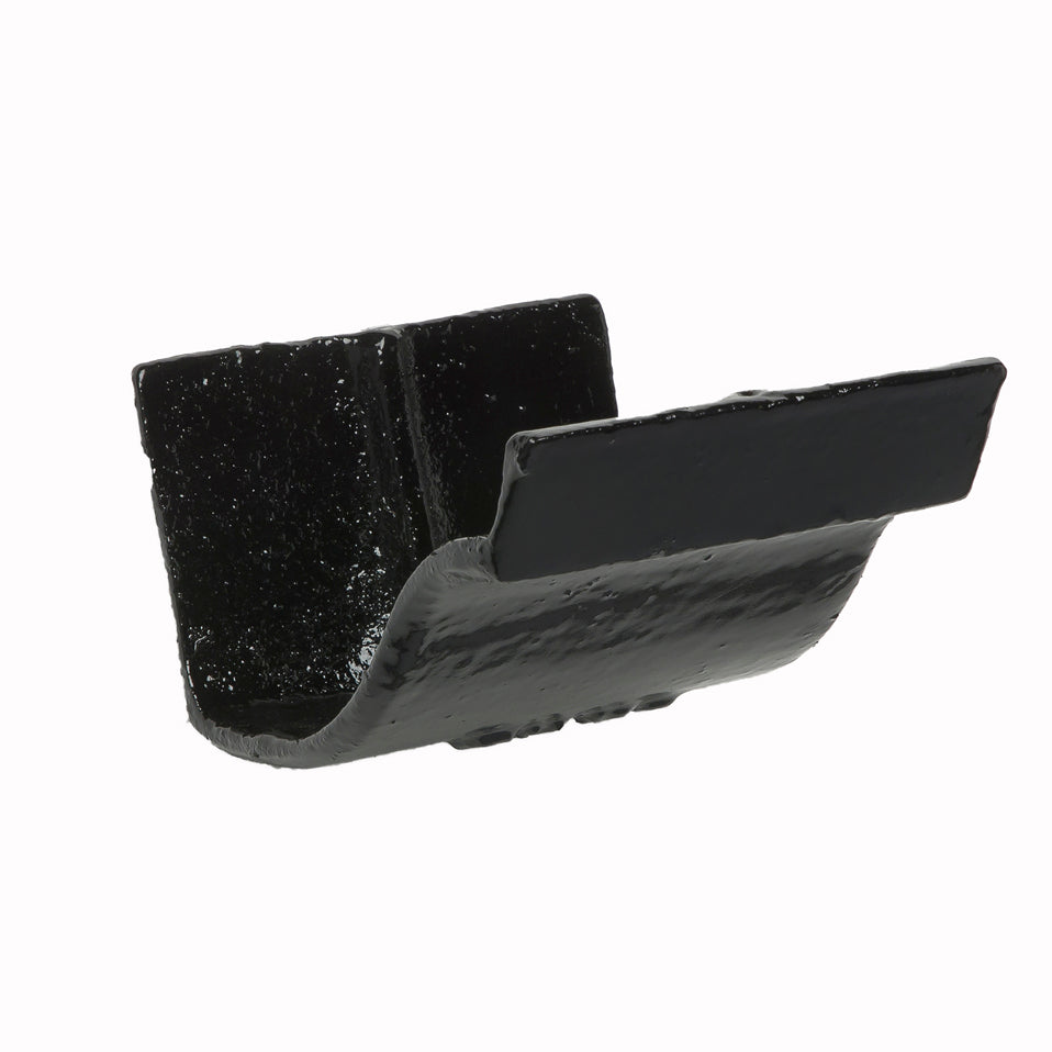 Hargreaves Cast Iron 100mm Ogee Union Clip  - Painted Black
