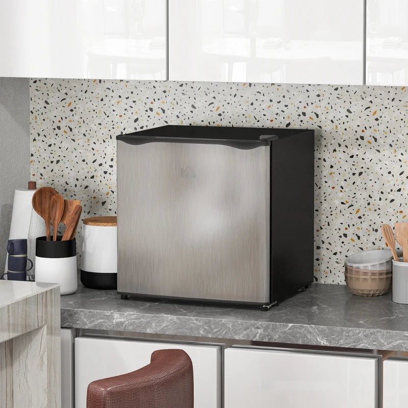 Compact 35L Mini Freezer -24°C to -14°C Silver Tone - Ideal for Small Spaces, Energy Efficient, Perfect for Home or Office