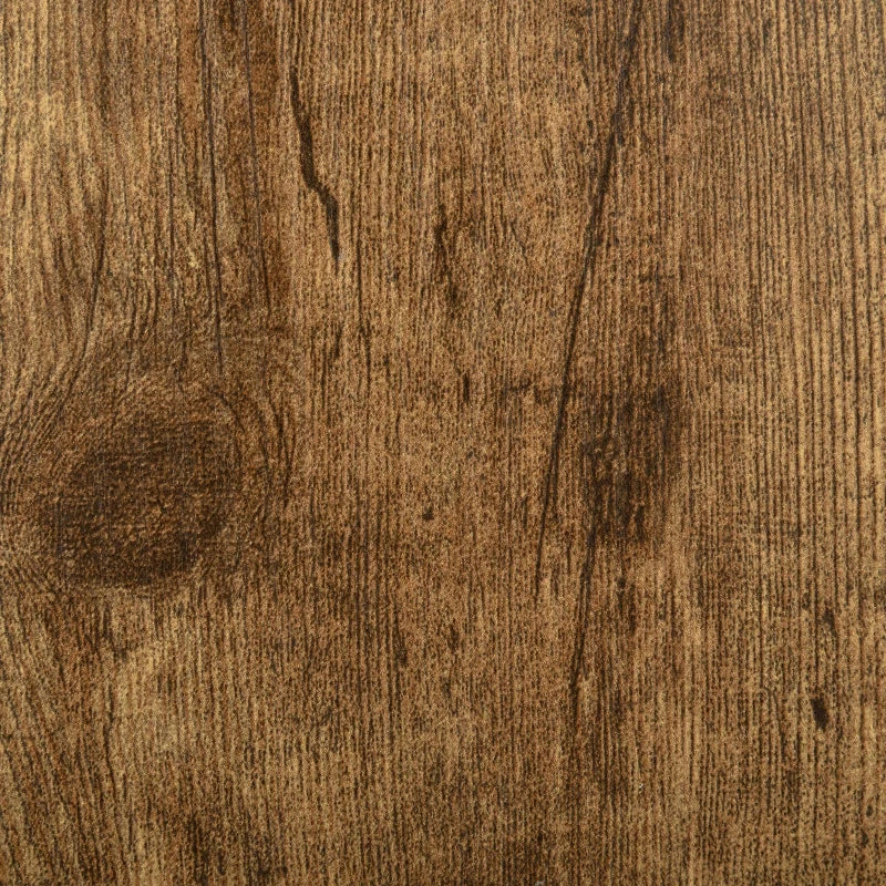 Rustic Brown 3 Drawer Mobile File Cabinet on Wheels - Perfect for Home Office & Study Organization