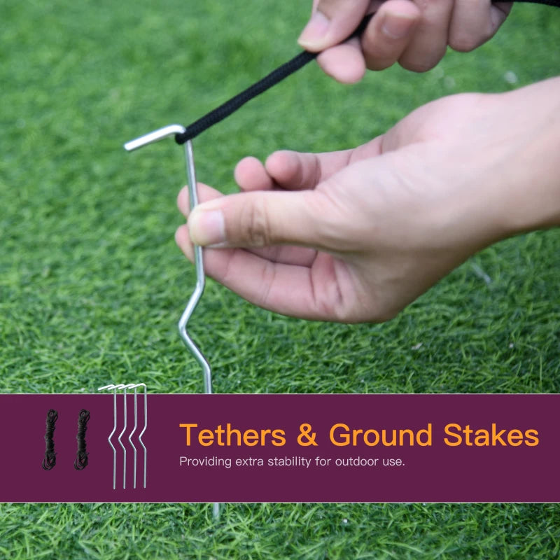 240cm Halloween Inflatable Tree with Ghost, 3 Pumpkins & Owl - Scary LED Holiday Decoration for Indoor & Outdoor