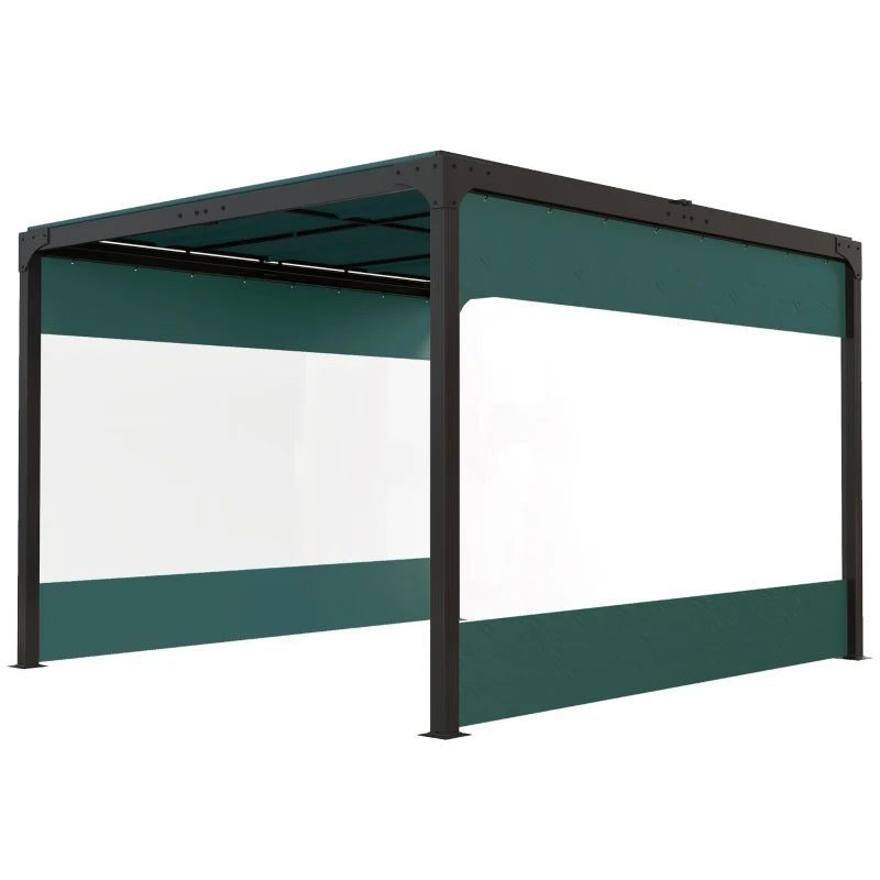 Green 3 x 2m Pergola Panel Set - Pack of 2