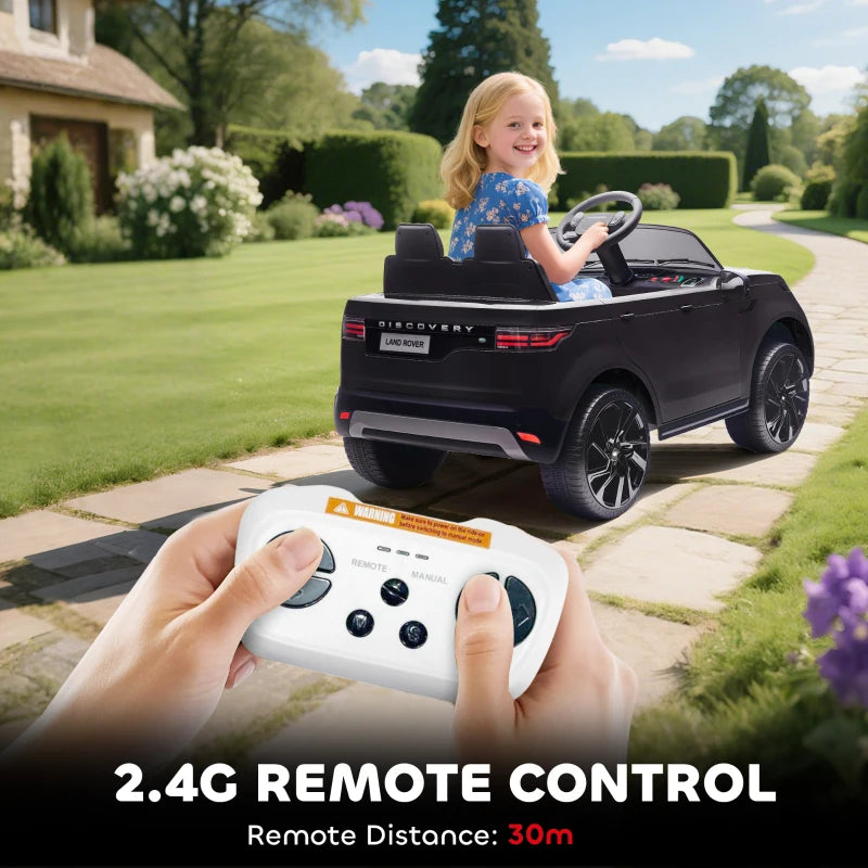 Licensed Land Rover Discovery 12V Kids Electric Car with Remote Control and Suspension