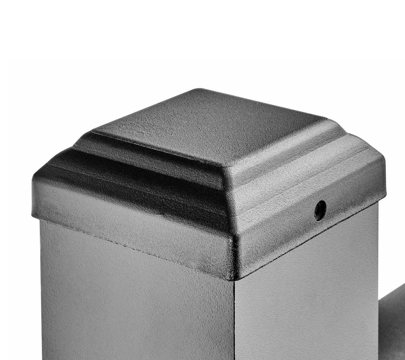 Balustrade Handrail Post - Powder Coated Aluminium