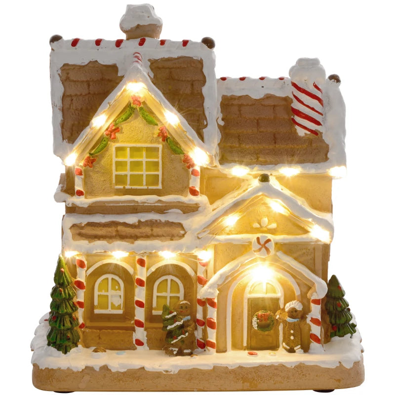 Festive Gingerbread House with Lights & Music - Perfect Christmas Decoration for Holiday Cheer