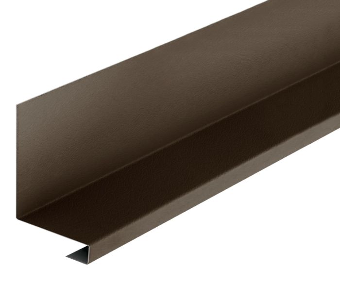 Drip Tray Flashings in PVC Plastisol Finish - 3m