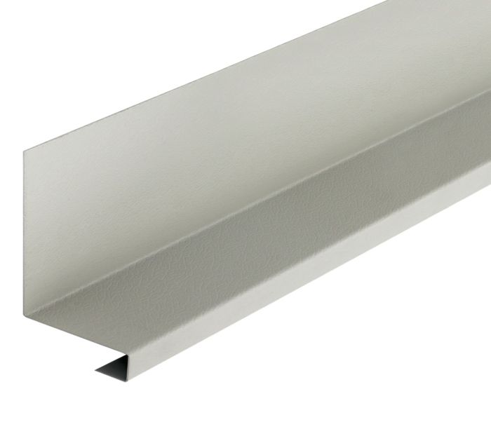 Drip Tray Flashings in PVC Plastisol Finish - 3m