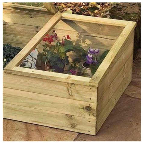 Timber Coldframe for Plants