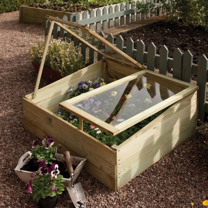 Timber Coldframe for Plants