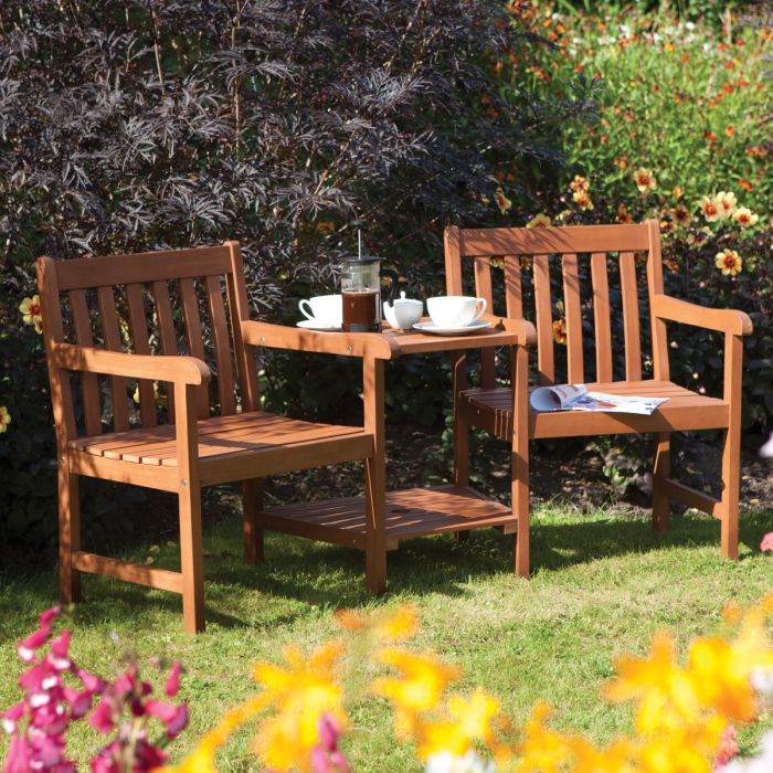 Wooden Hampton Companion Seat - Outdoor Garden Furniture