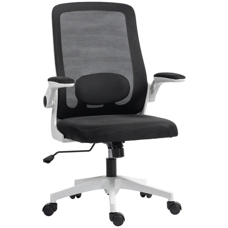 Ergonomic Mesh Back Adjustable Office Chair - Stylish Black Design for Comfort & Support - Perfect for Home & Office Use