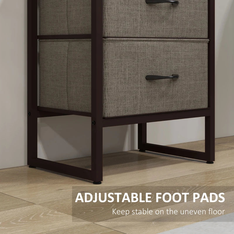 Four-Tier Industrial Display Shelf with Bottom Drawers - Rustic Storage Solution for Home and Office Decor