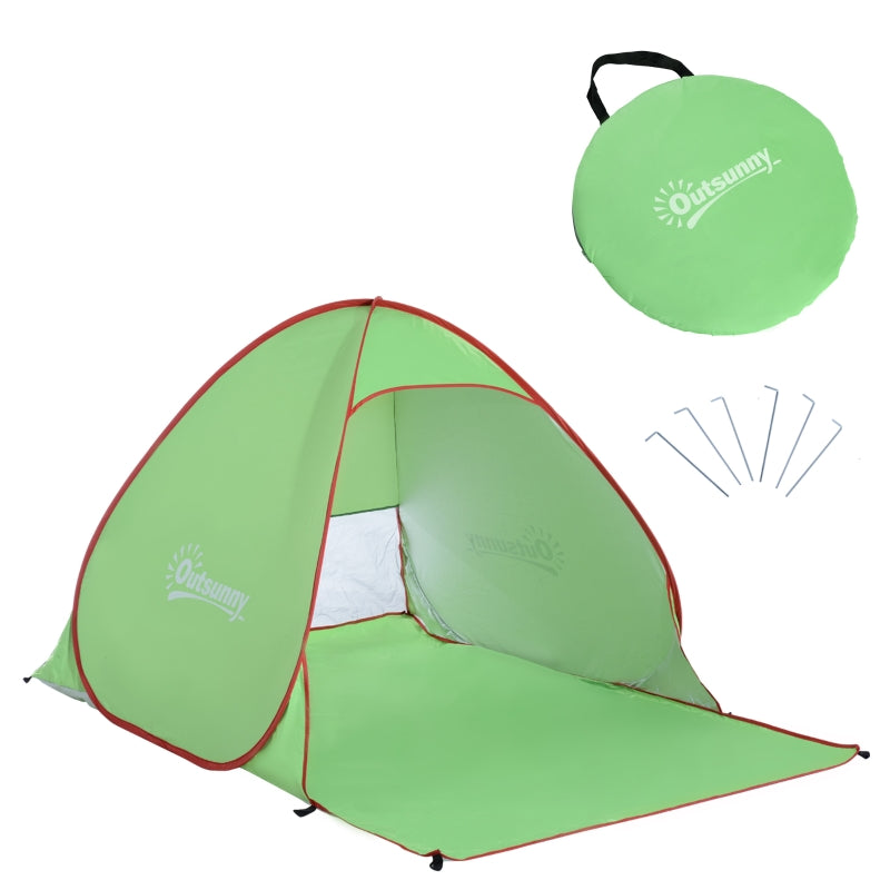 Green Pop Up Tent