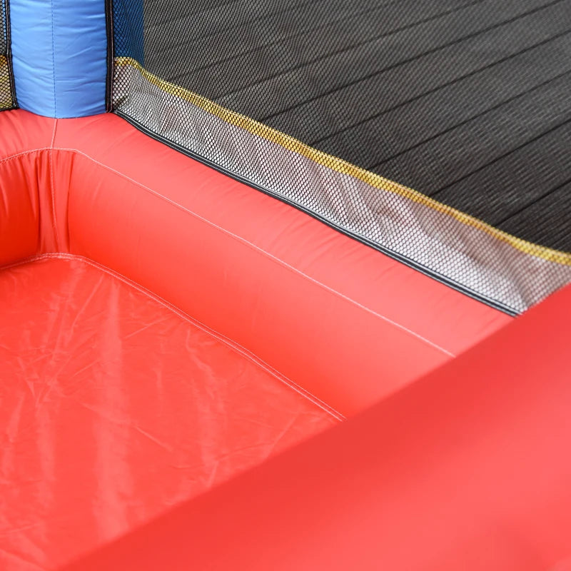 Inflatable Bounce Castle with Slide and Pool for Kids Ages 3-10 Fun Outdoor Activity