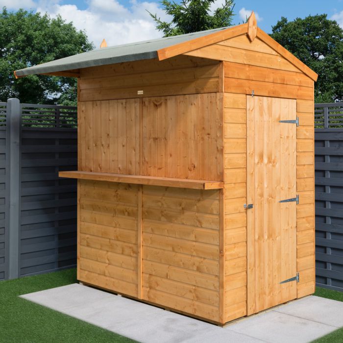 Outdoor Garden Shed With Minibar