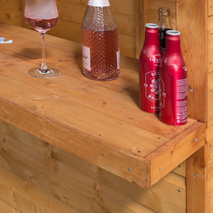 Outdoor Garden Shed With Minibar