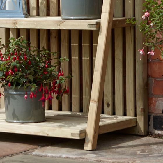 Outdoor Plant Stand for Garden Decor