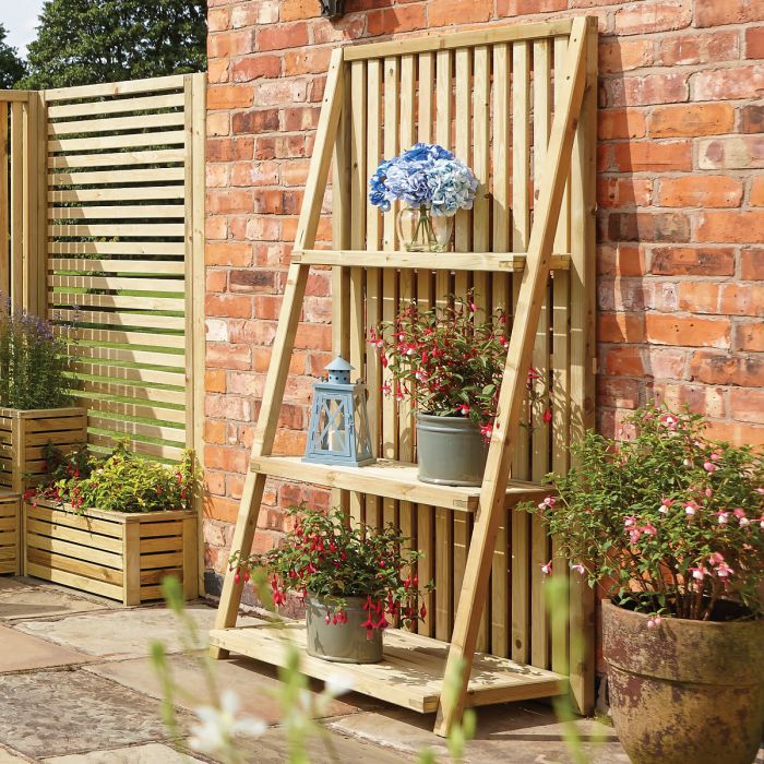 Outdoor Plant Stand for Garden Decor