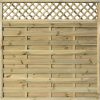 6x6ft Halkin Garden Screen - Privacy Fence Pack of x3