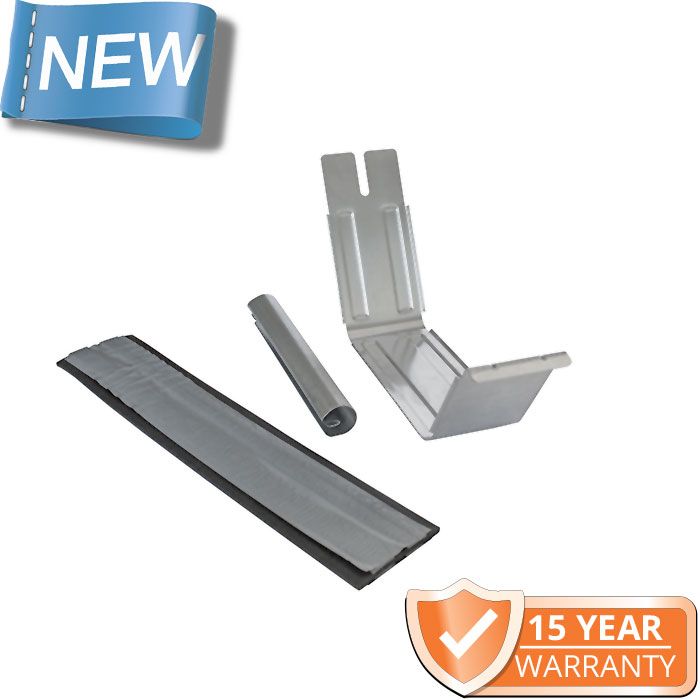 120x75mm Box Profile Galvanised Steel Gutter Connector Union