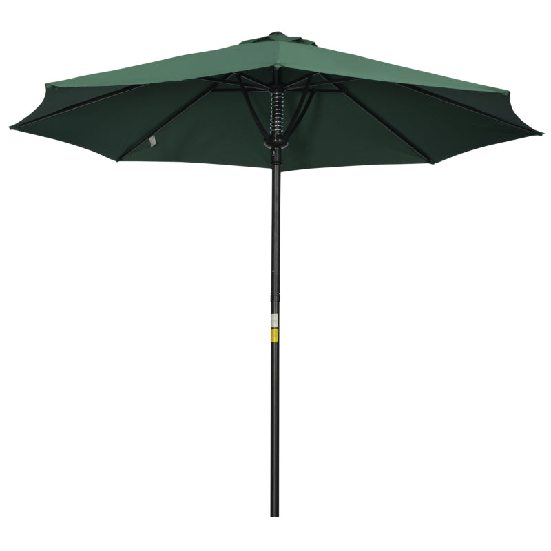 Green 3m Outdoor Market Umbrella with 8 Ribs