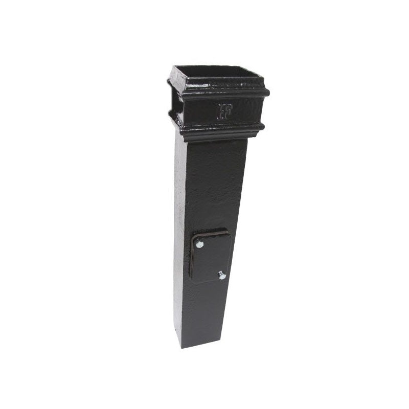 Hargreaves Cast Iron 75x75mm Plain Square Access Pipe - Primed