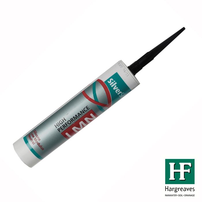 Hargreaves Cast Iron 300ml Cartridge Silicone Sealant