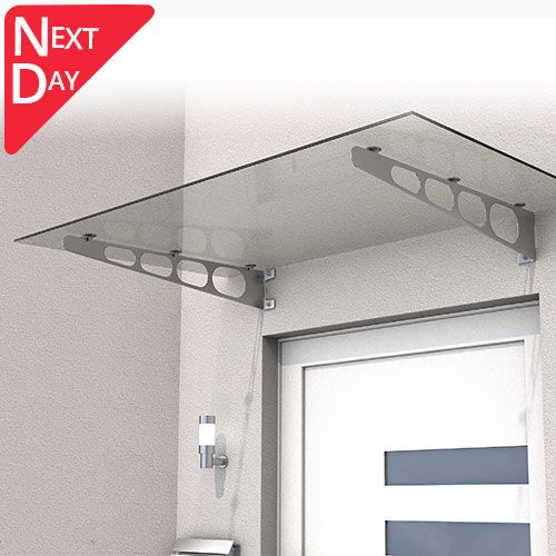 HD Stainless Steel LT Canopy 160 x 90 x 16cm - Clear 8mm Glass