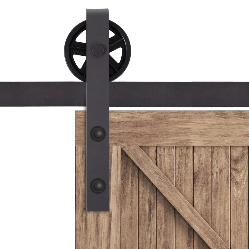 6ft Sliding Barn Door Track Kit Set