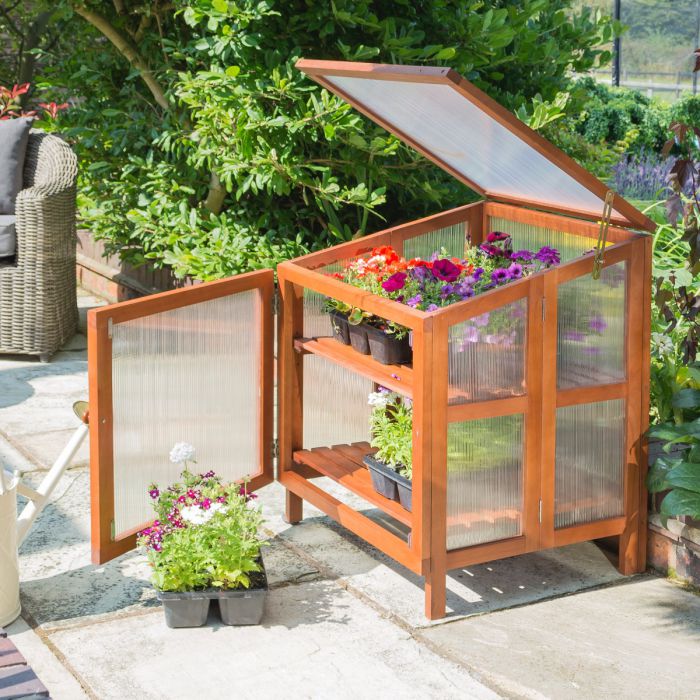 Hardwood Coldframe for Garden