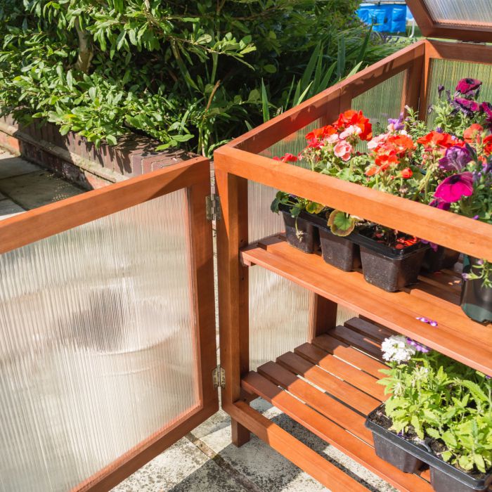 Hardwood Coldframe for Garden