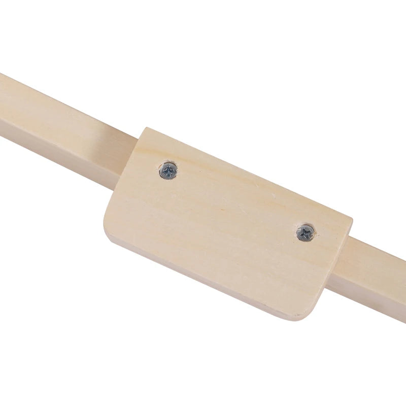 Kids Plush Rocking Horse with Wooden Base - Ride-On Toy for Ages 3+, Fun Gift for Children (Brown)