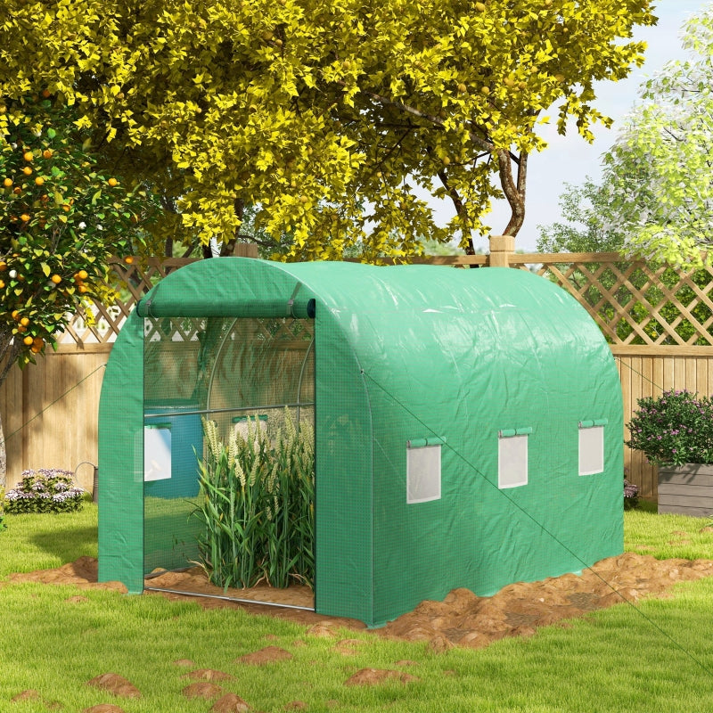 Greenhouse Sprinkler System, 3x2m, Green