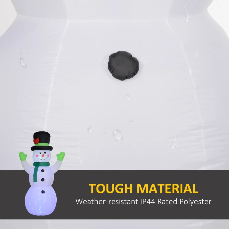 10ft Inflatable Snowman Christmas Decoration with Accessories - Perfect Holiday Outdoor Decor for Festive Winter Celebrations