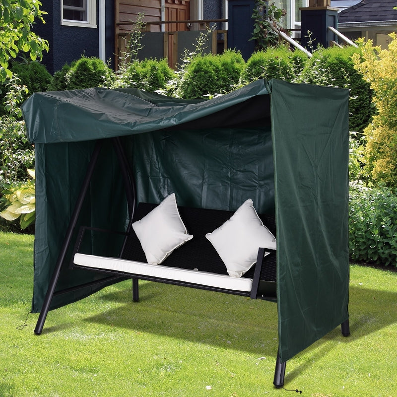 Green Outdoor Swing Chair Cover - 144 x 177cm