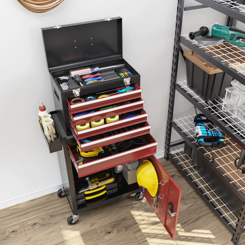 Rolling Tool Storage Chest for Easy Access