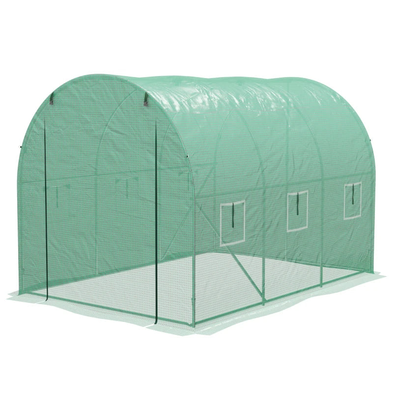 Greenhouse Sprinkler System, 3x2m, Green