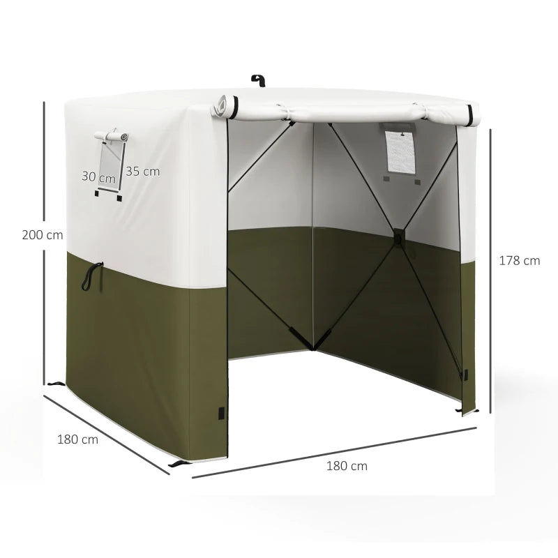 Green 2x2m Pop-Up Gazebo Kit