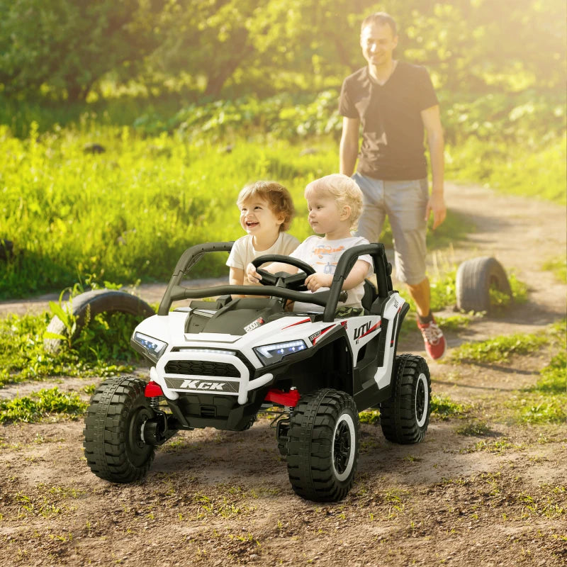 24V 7AH Electric Ride On Truck for Kids 2 Seater Battery Powered Car with Remote Control