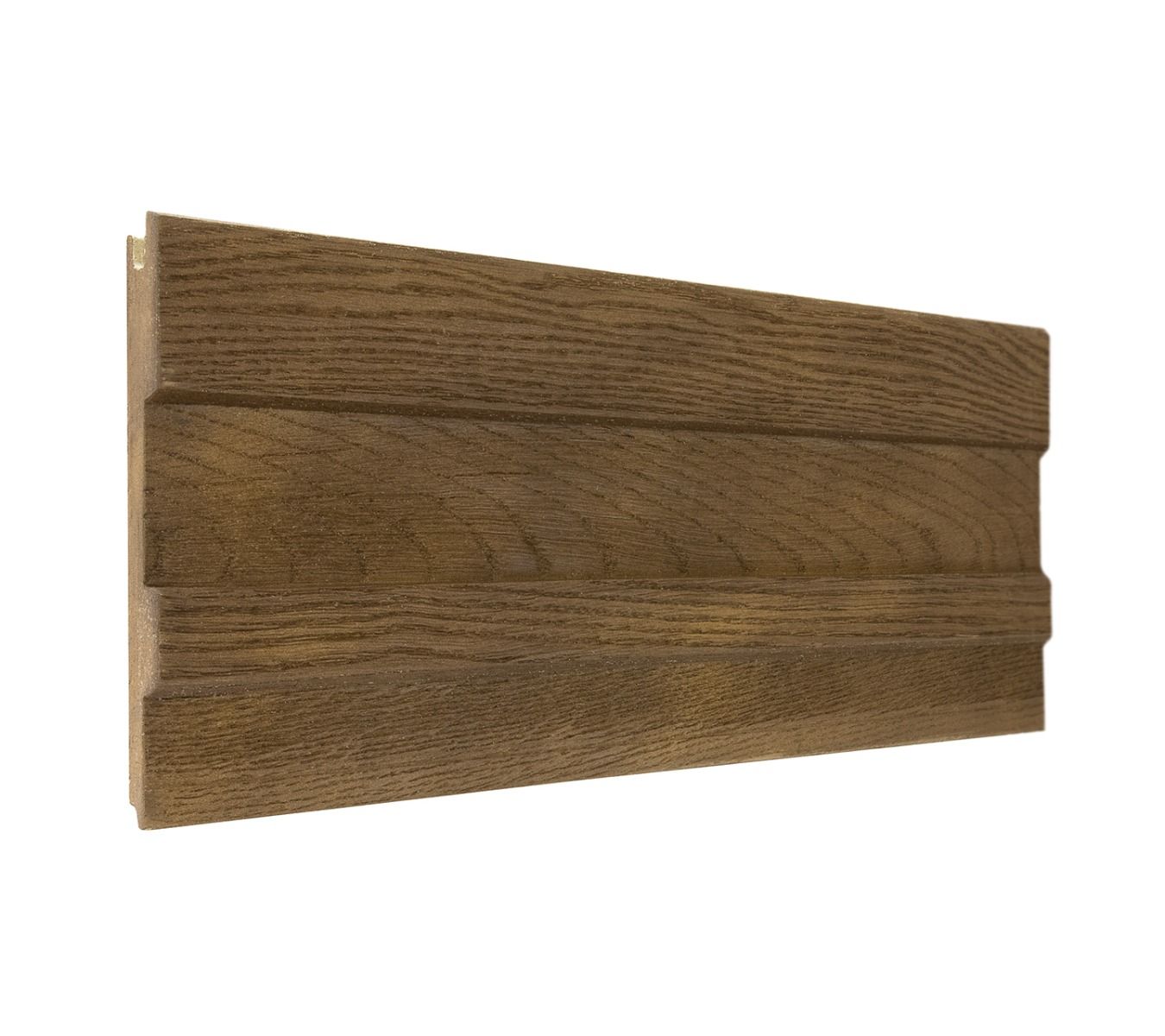 Millboard Envello Board & Batten 3.6m Antique Oak 3600mm x 200mm x 26mm Cladding Board - 7.8kg per board - Euroclass D Fire Rating
