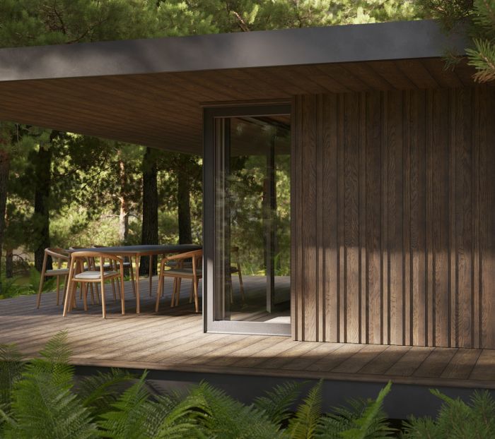 Millboard® Envello Board & Batten+ Fire Rated Cladding Board 3.6m